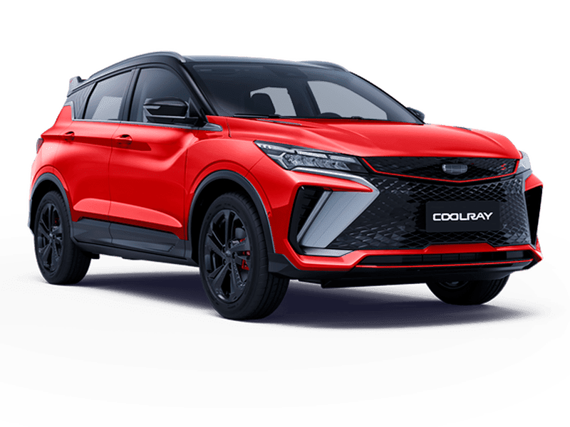Купить Geely Coolray Новый в Сургуте - Красный